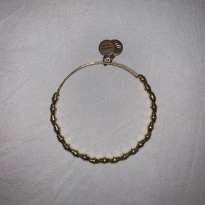Alex and Ani Gold Beaded Bracelet